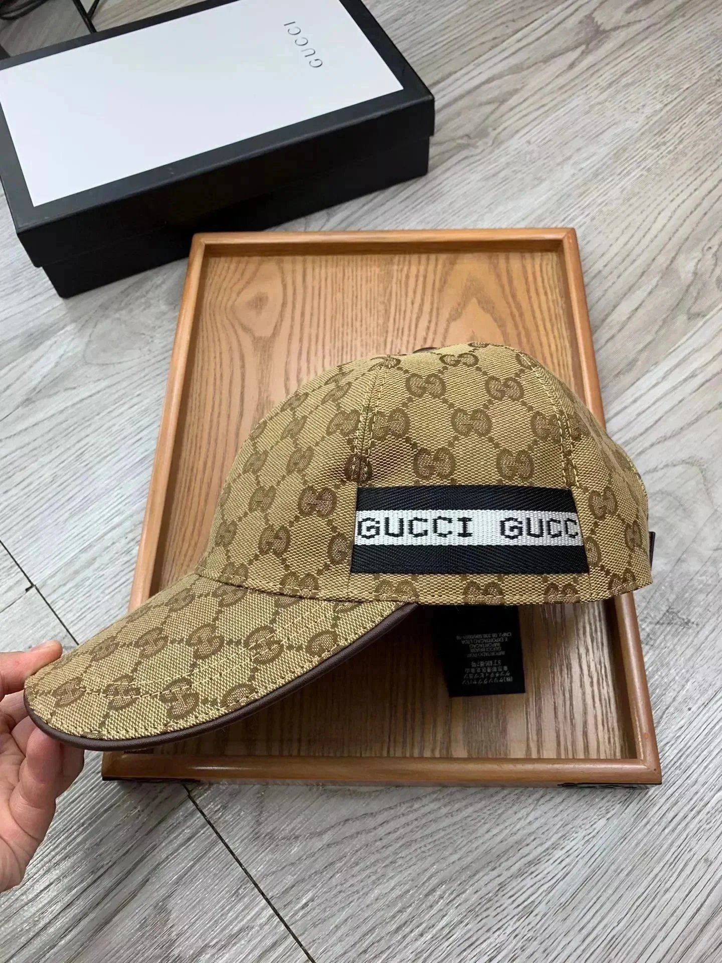 Gucci Hats Baseball Cap with GG Monogram image 4