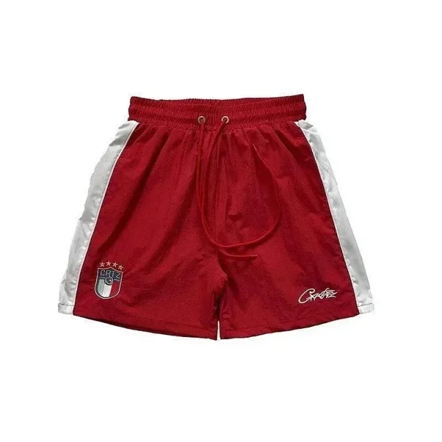 Unbranded Shorts Color-block striped with webbing belt product detail image 5