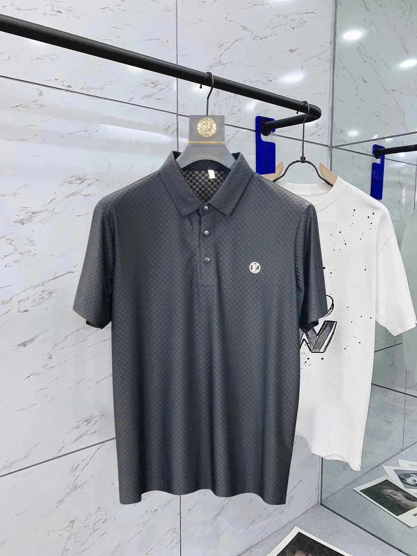 Louis Vuitton Monogram Grid Polo Shirt [32 styles]