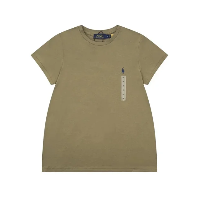 Polo Ralph Lauren T-Shirts Short-Sleeve Crewneck T-Shirt with Embroidered Pony Logo product detail image 9
