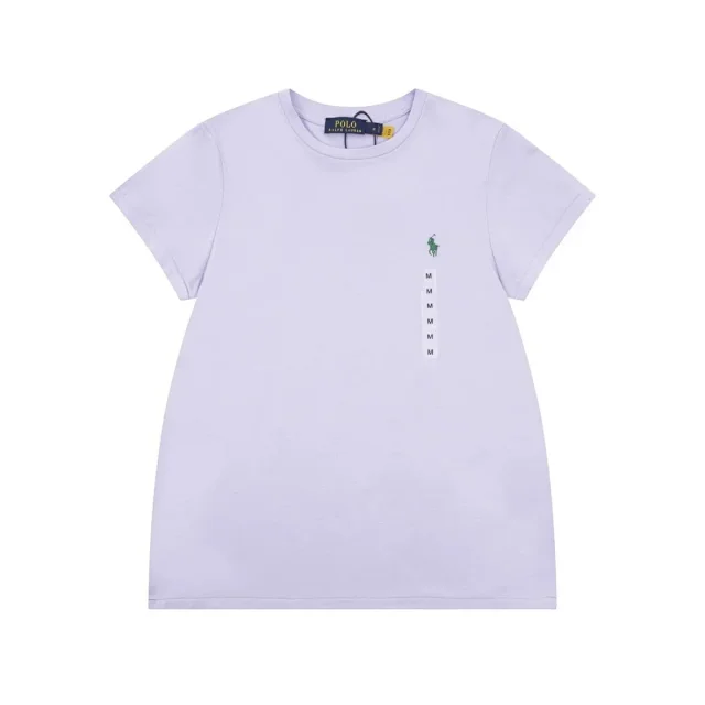 Polo Ralph Lauren T-Shirts Short-Sleeve Crewneck T-Shirt with Embroidered Pony Logo product detail image 13