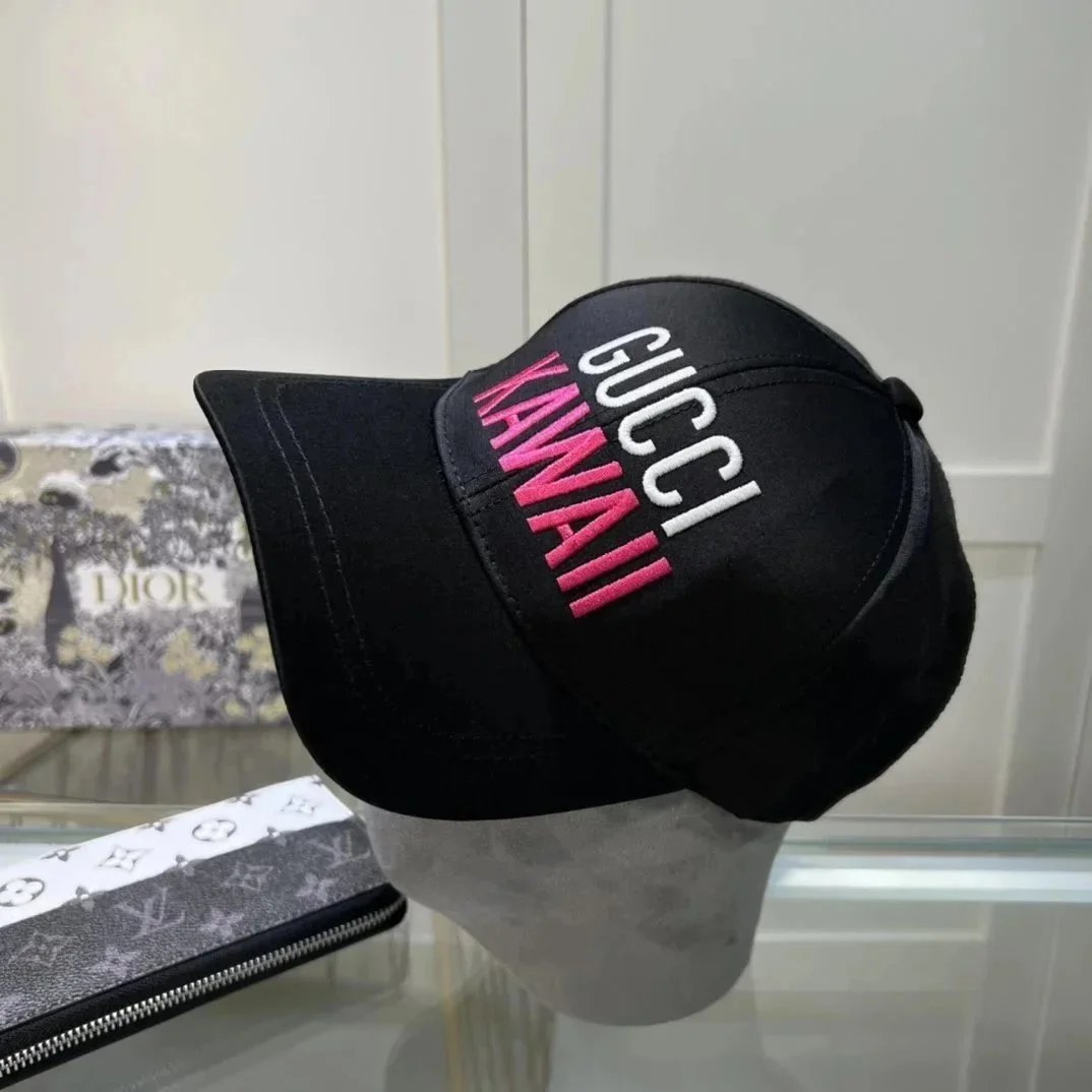 Gucci Hats Baseball Cap with GG Monogram — 40