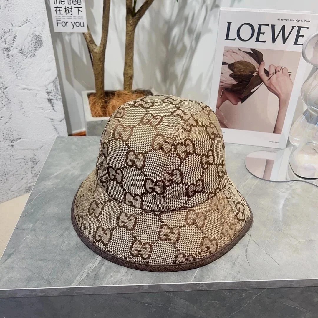 Gucci Hats Logo-Print Baseball Caps and Bucket Hat — 32