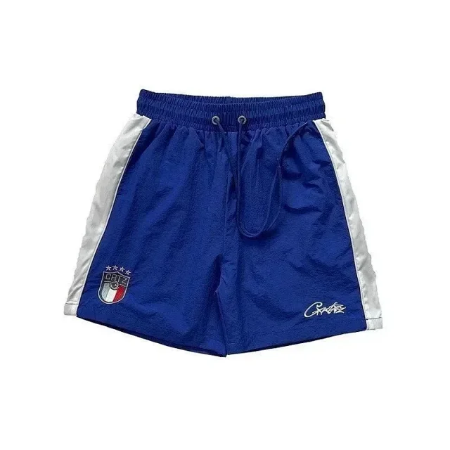 Unbranded Shorts Color-block striped with webbing belt product detail image 7