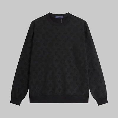 Louis Vuitton Monogram Jacquard Crewneck Sweater [29 styles]