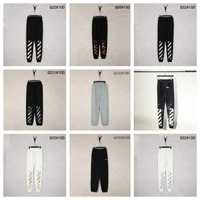 Off-White Industrial Diagonal Stripe Joggers [12 styles]