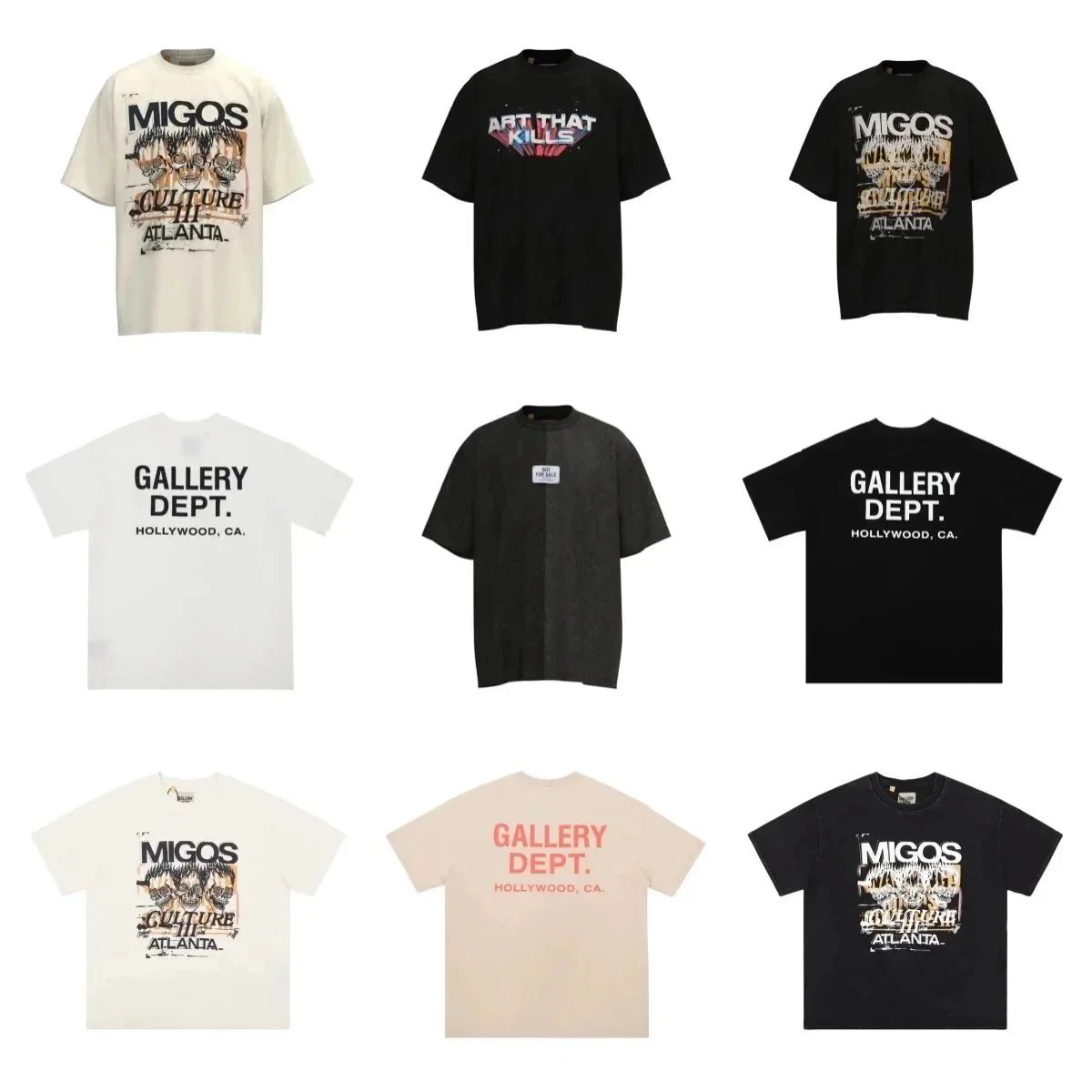 MIGOS x Gallery Dept. Graphic T-Shirts [11 styles]