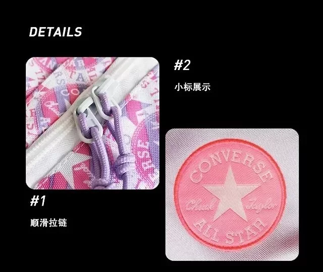 Converse Backpacks Logo Patch Backpack product detail image 11