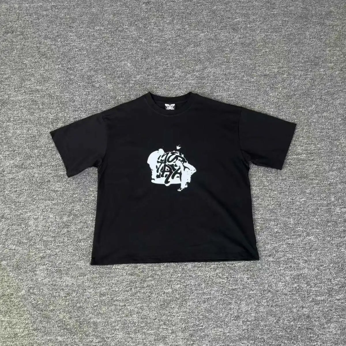 Mertra Street Fashion T-shirt Graphic Black