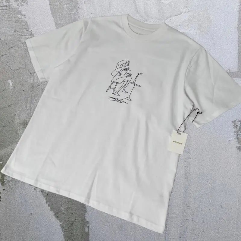 White Girl Hand-Drawn A06