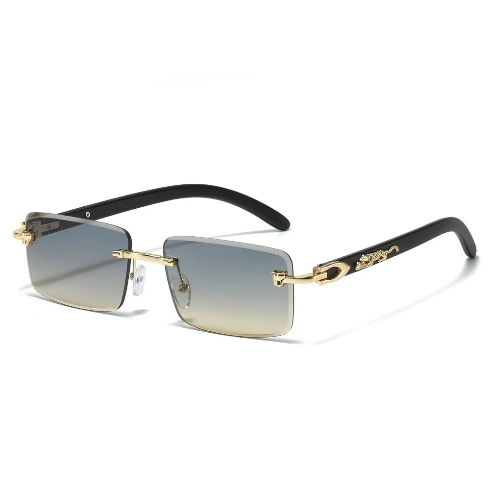 Gold Frame Green Tea Lens
