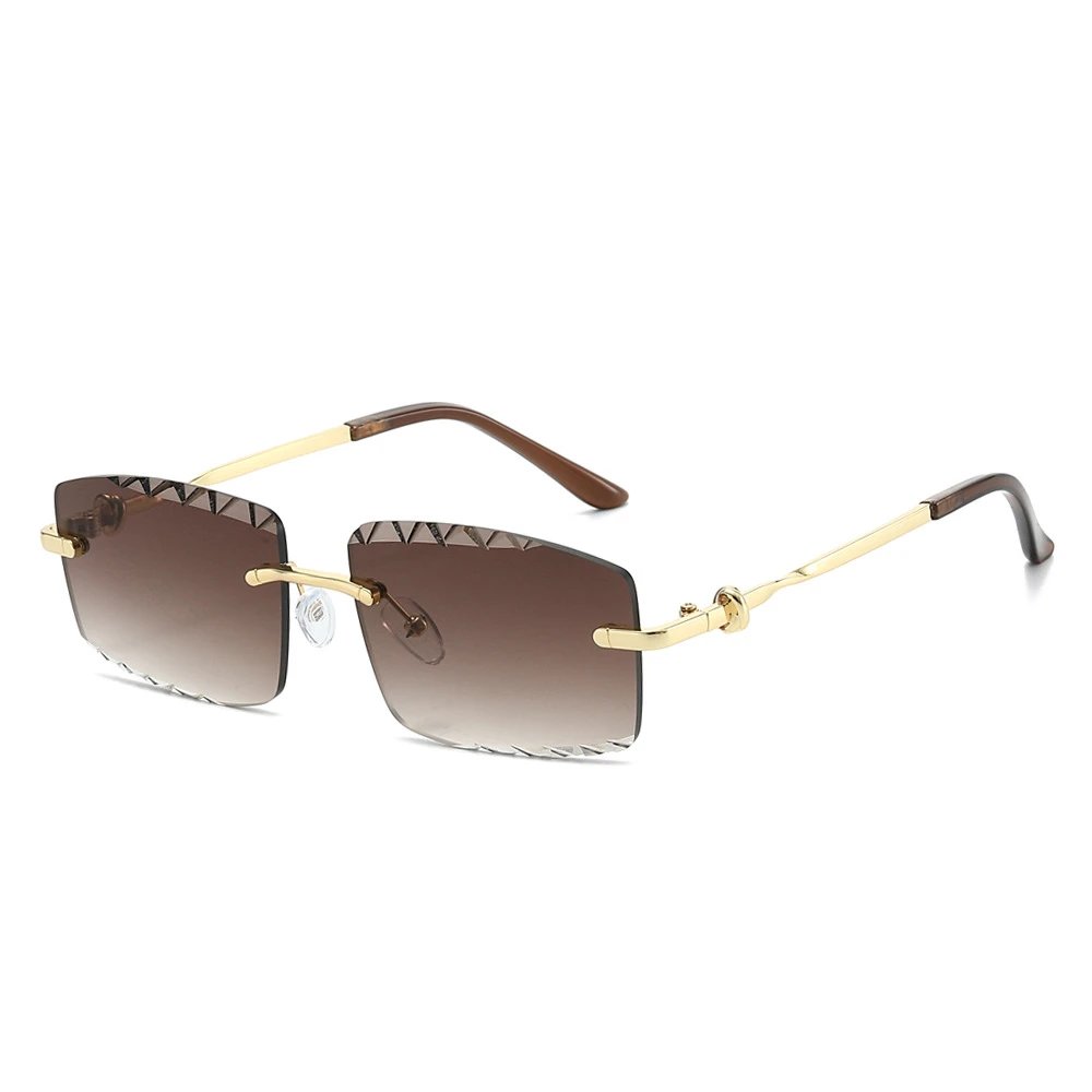 Gold Frame Dual Brown Lens