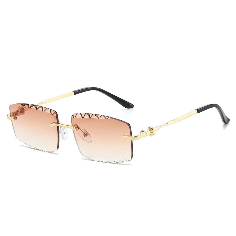 Gold Frame Dual Orange Lens