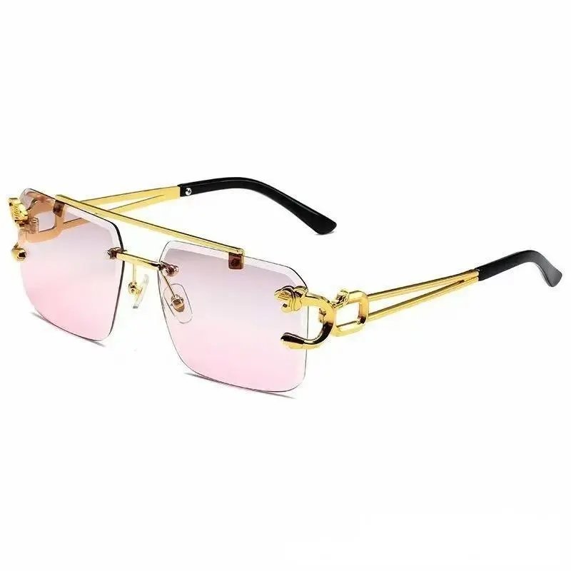 Gold Frame Pink Lens