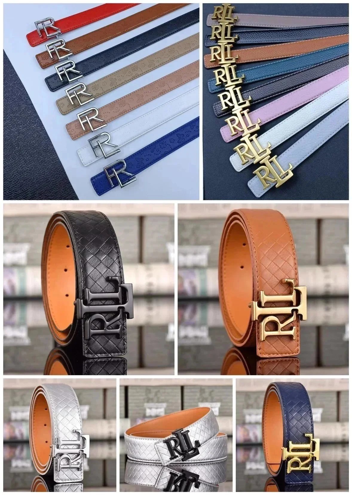 OOLAY New Style RL Leather Belt