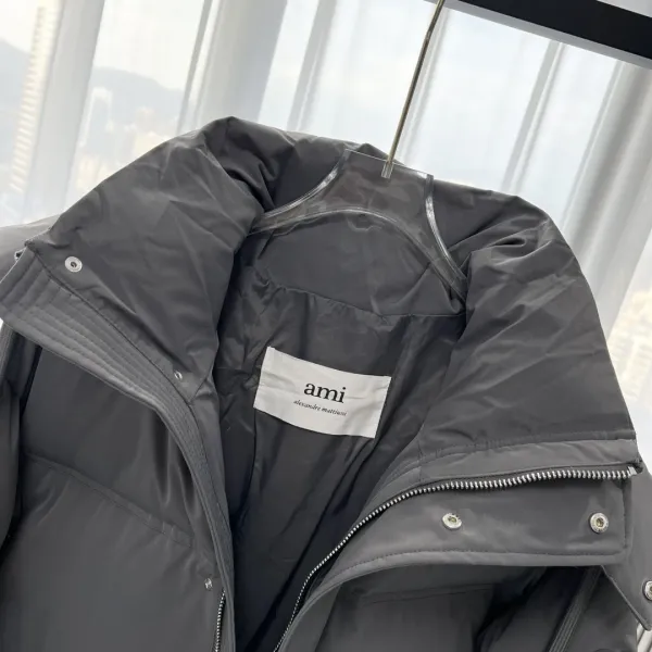Design Puffer Parka White Down Jacket - 32