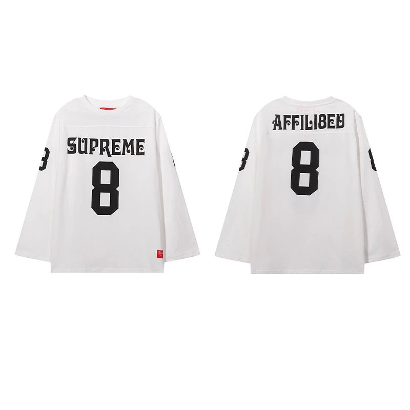 No. 8 white