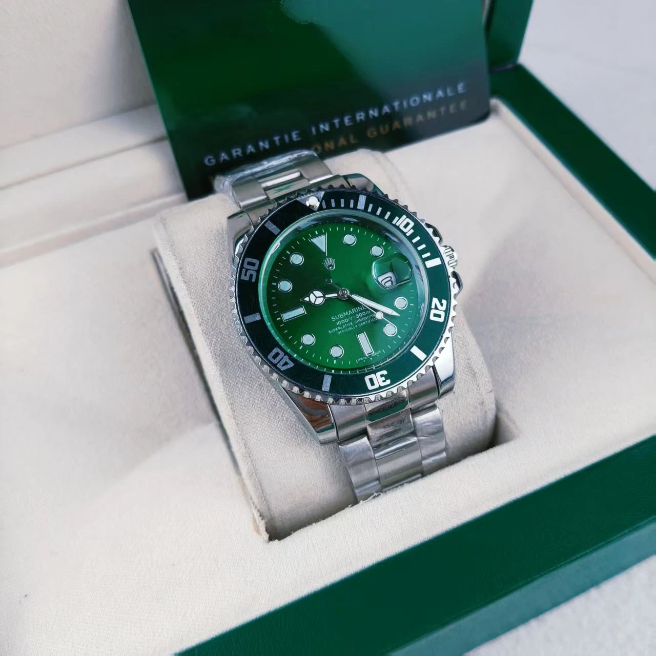 Rolex Submariner Green Dial Watch