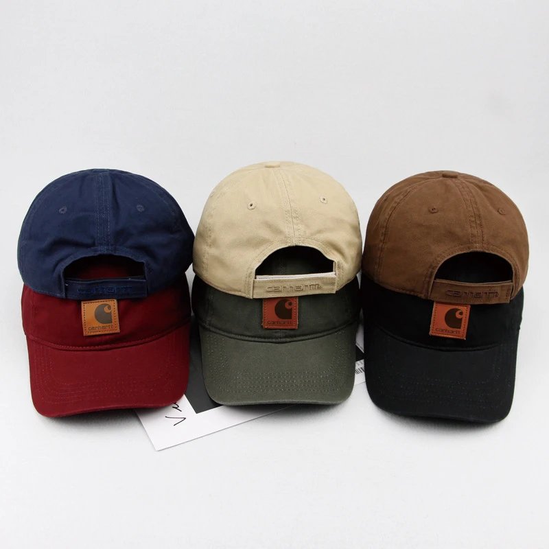 Carhartt Work In Progress Logo Patch Baseball Cap Black - 3