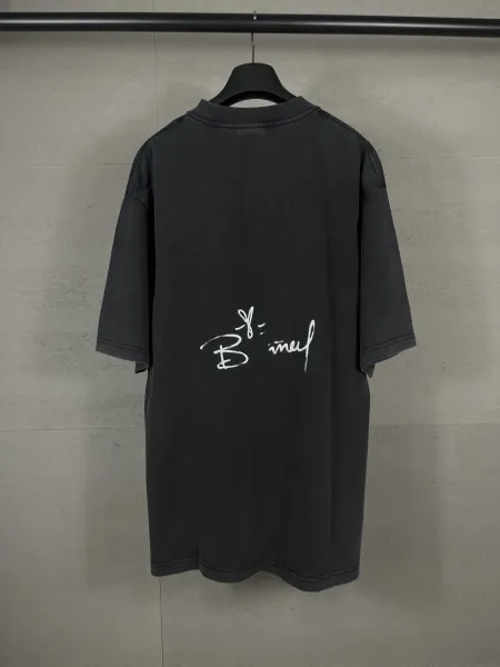 Britney Spears x Unknown Brand Graphic Print Oversized Gray T-Shirt - 4