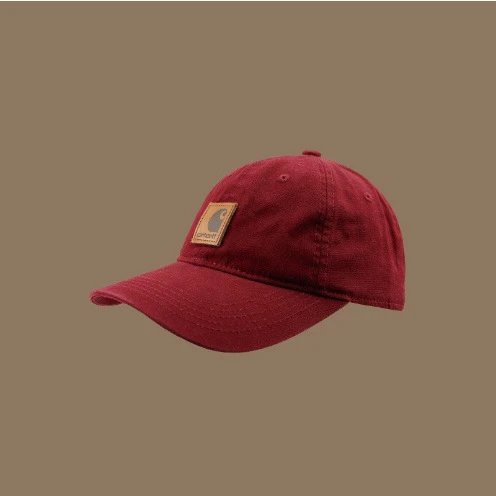 Carhartt Work In Progress Logo Patch Baseball Cap Black - 9