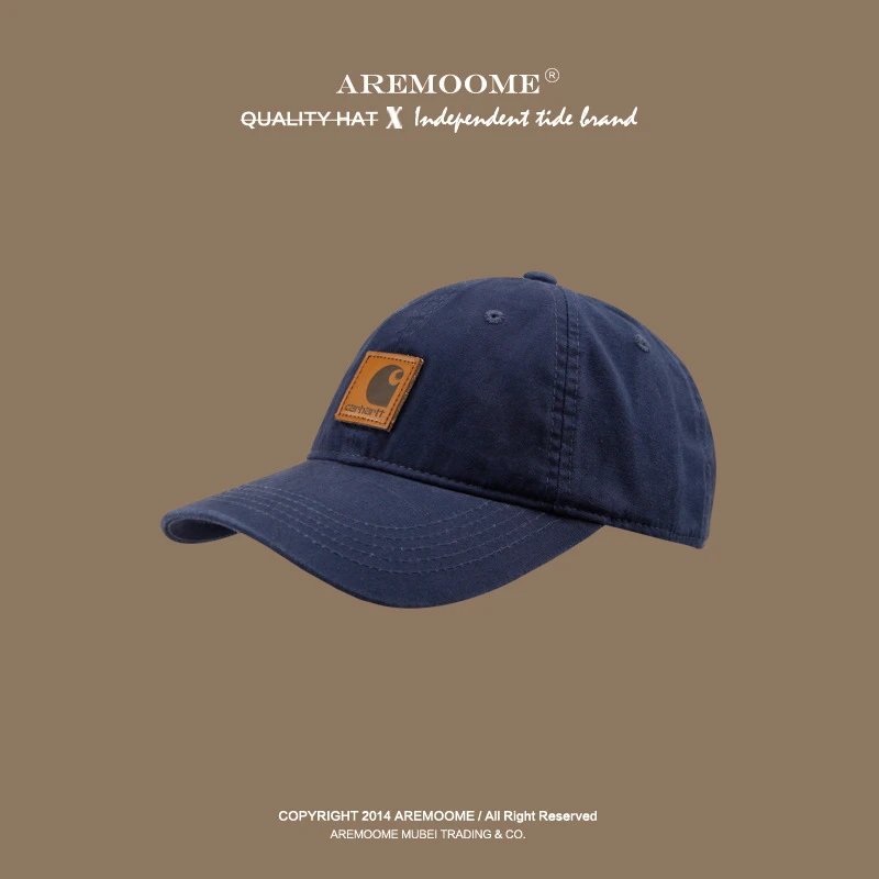 Carhartt Work In Progress Logo Patch Baseball Cap Black - 8