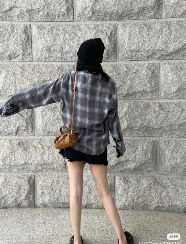 Off-White™ Plaid Shirt Jacket Green Yellow White - 10