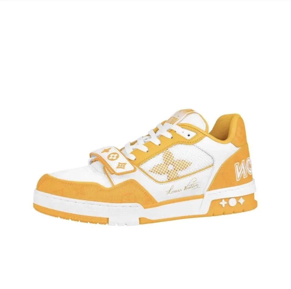 White and yellow Velcro