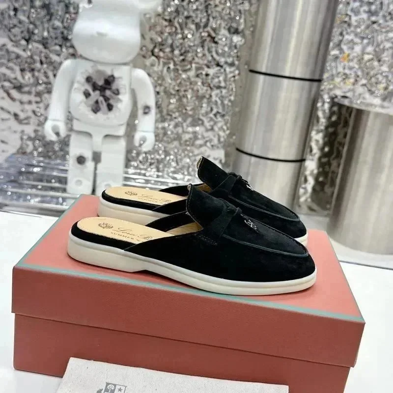 Luisa B Black Loafer