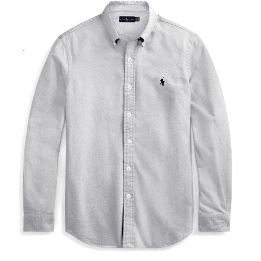 Business Casual Oxford Cotton Polo Shirt