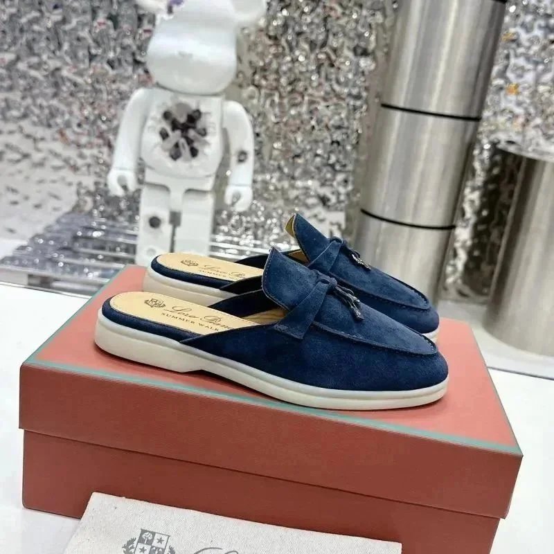 Love Bear Blue Loafers