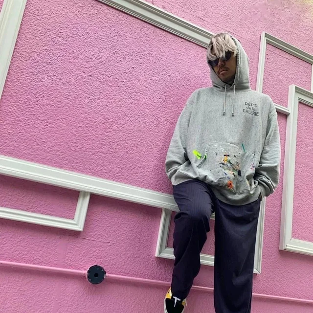 Gallery Dept. Hoodies & Sweatshirts Logo Graphic Pullover Hoodie product detail image 10