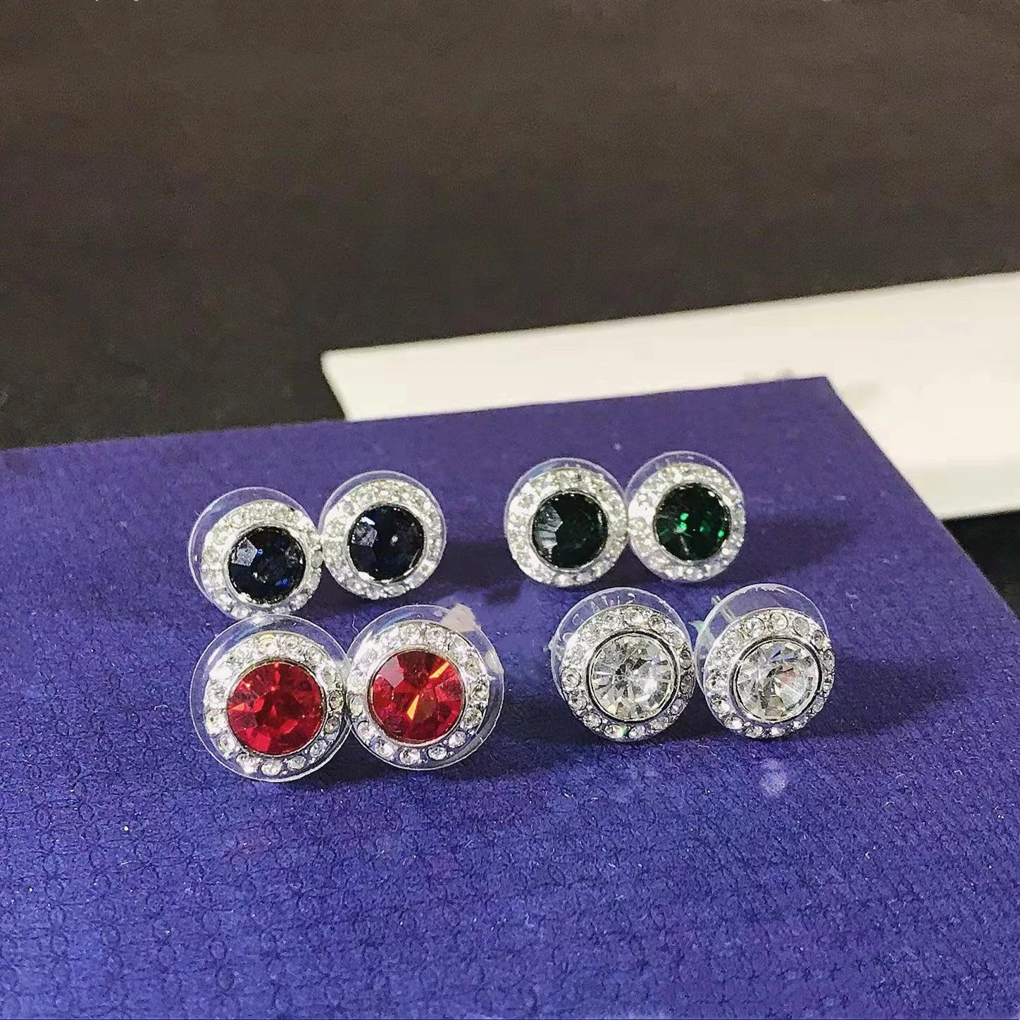 Crystal Stud Earrings