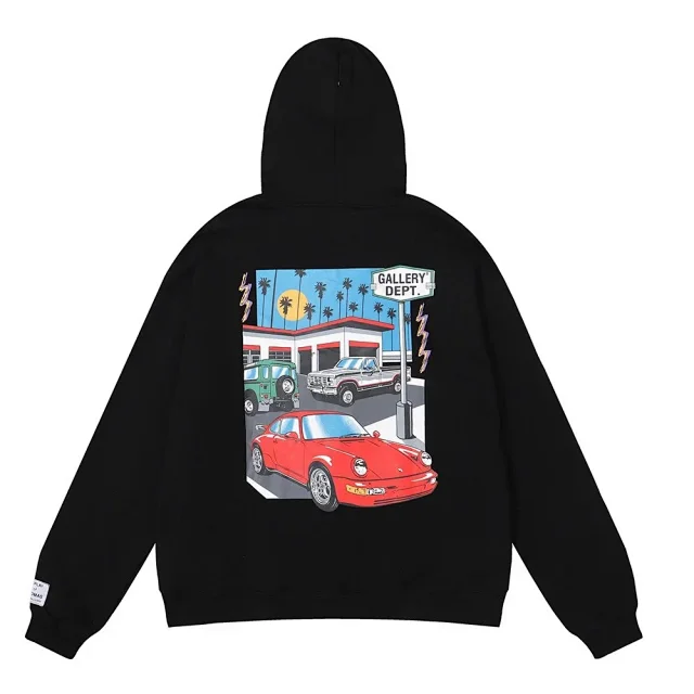 Gallery Dept. Hoodies & Sweatshirts Logo Graphic Pullover Hoodie product detail image 52