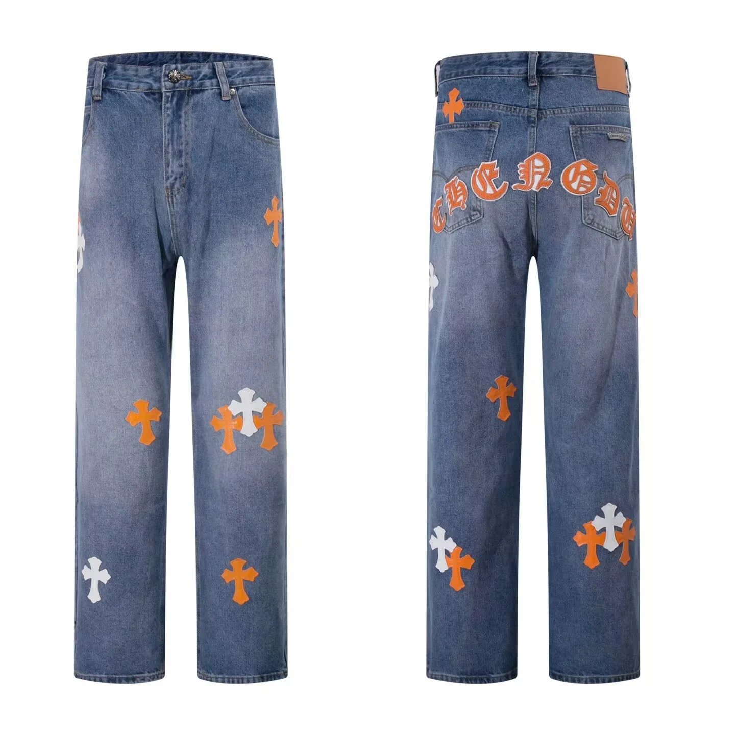 Denim Jeans Couple Relaxed Straight Leg photo 4