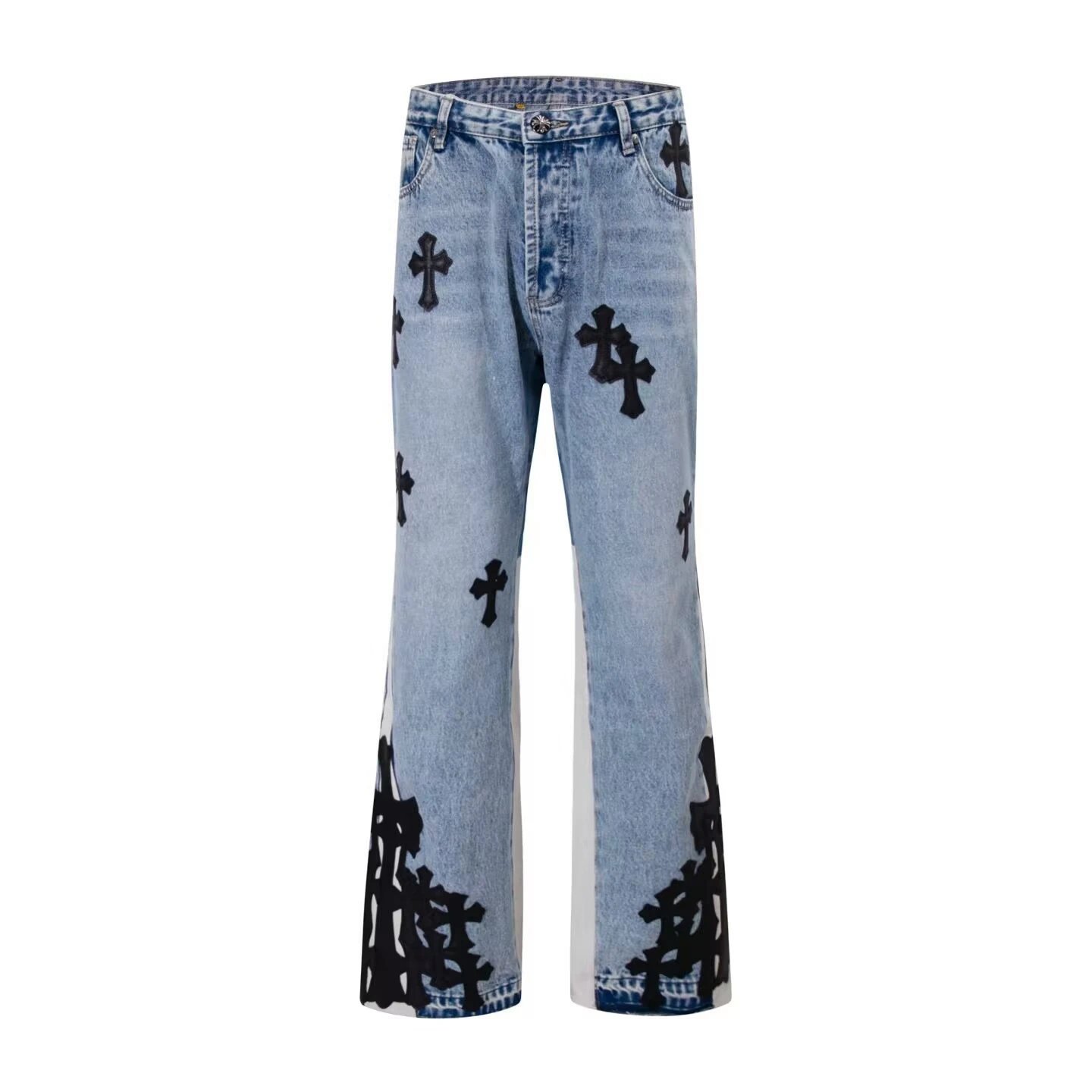 Denim Jeans Couple Relaxed Straight Leg photo 5
