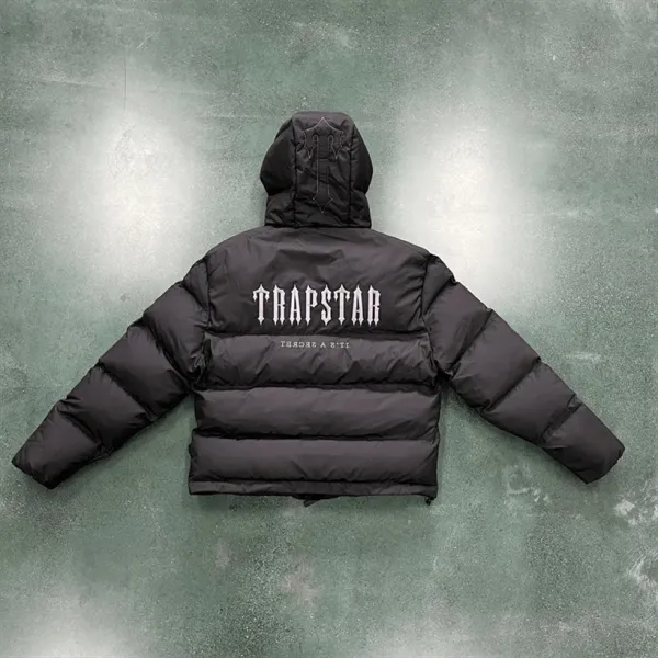 Off-White Diagonal Arrow Puffer Jacket Black Down-Jacket - 5