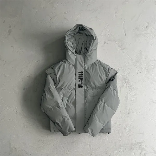 Off-White Diagonal Arrow Puffer Jacket Black Down-Jacket - 32