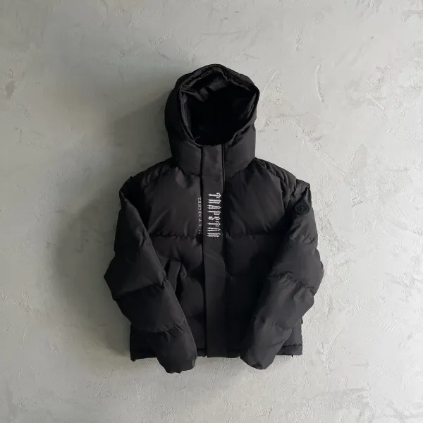 Off-White Diagonal Arrow Puffer Jacket Black Down-Jacket - 21