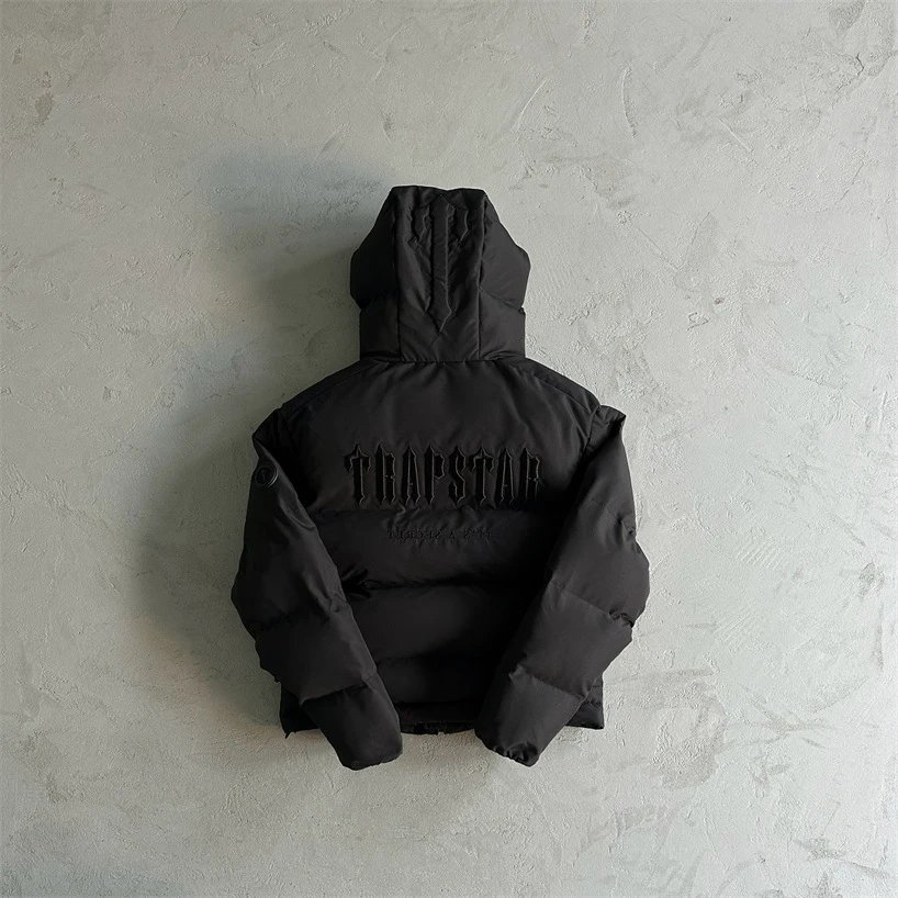 Off-White Diagonal Arrow Puffer Jacket Black Down-Jacket - 27