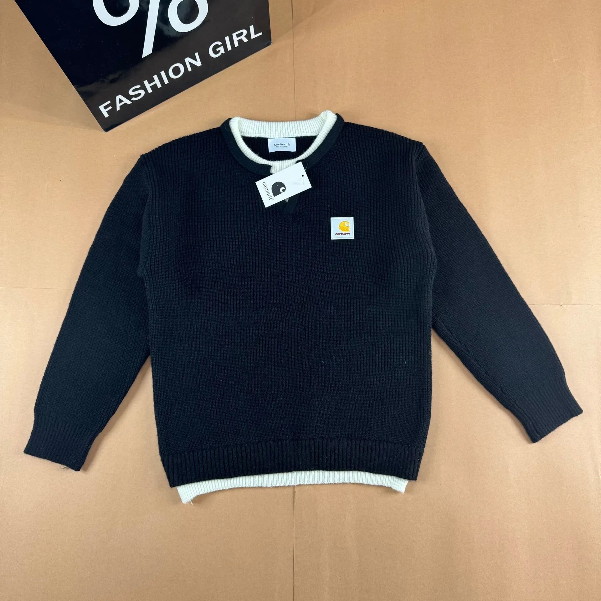 Knit Sweater Relaxed Fit photo 2