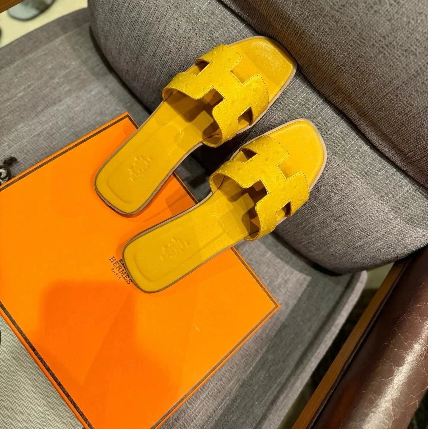 Hermes Oran Sandal Slide