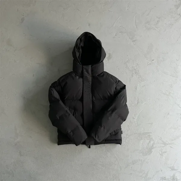 Off-White Diagonal Arrow Puffer Jacket Black Down-Jacket - 26
