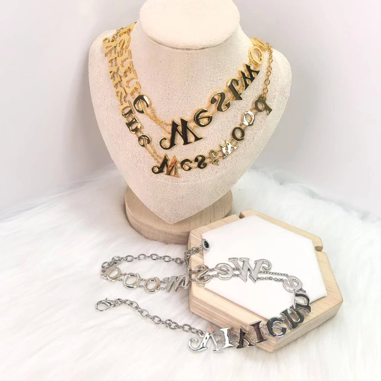 Couple Necklace Clavicle Chain