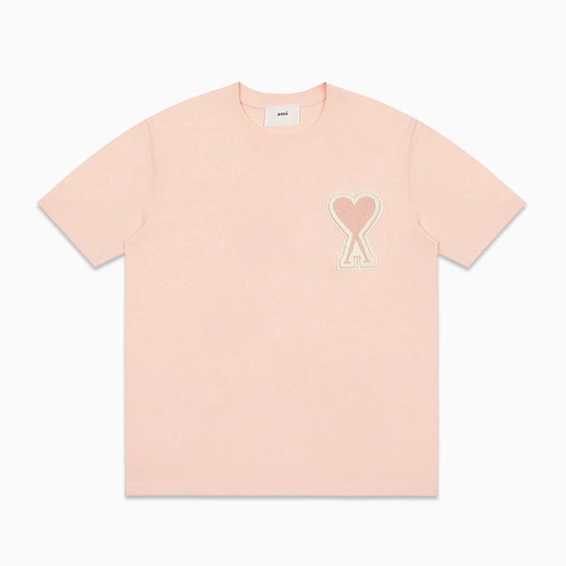 Large Heart Oversized Crew Neck T-Shirt