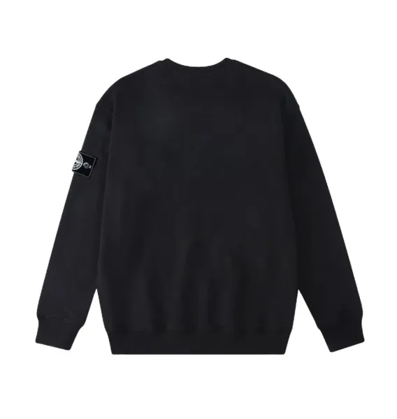 Stone Island Compass Logo White Hoodie - 10