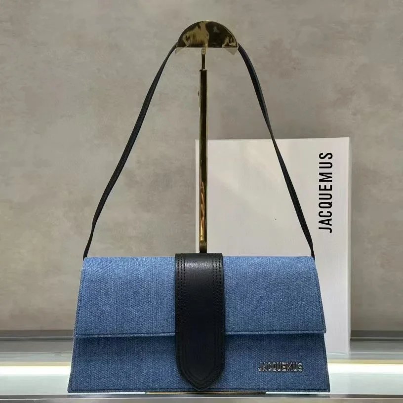 Small Square Denim Crossbody Bag photo 6