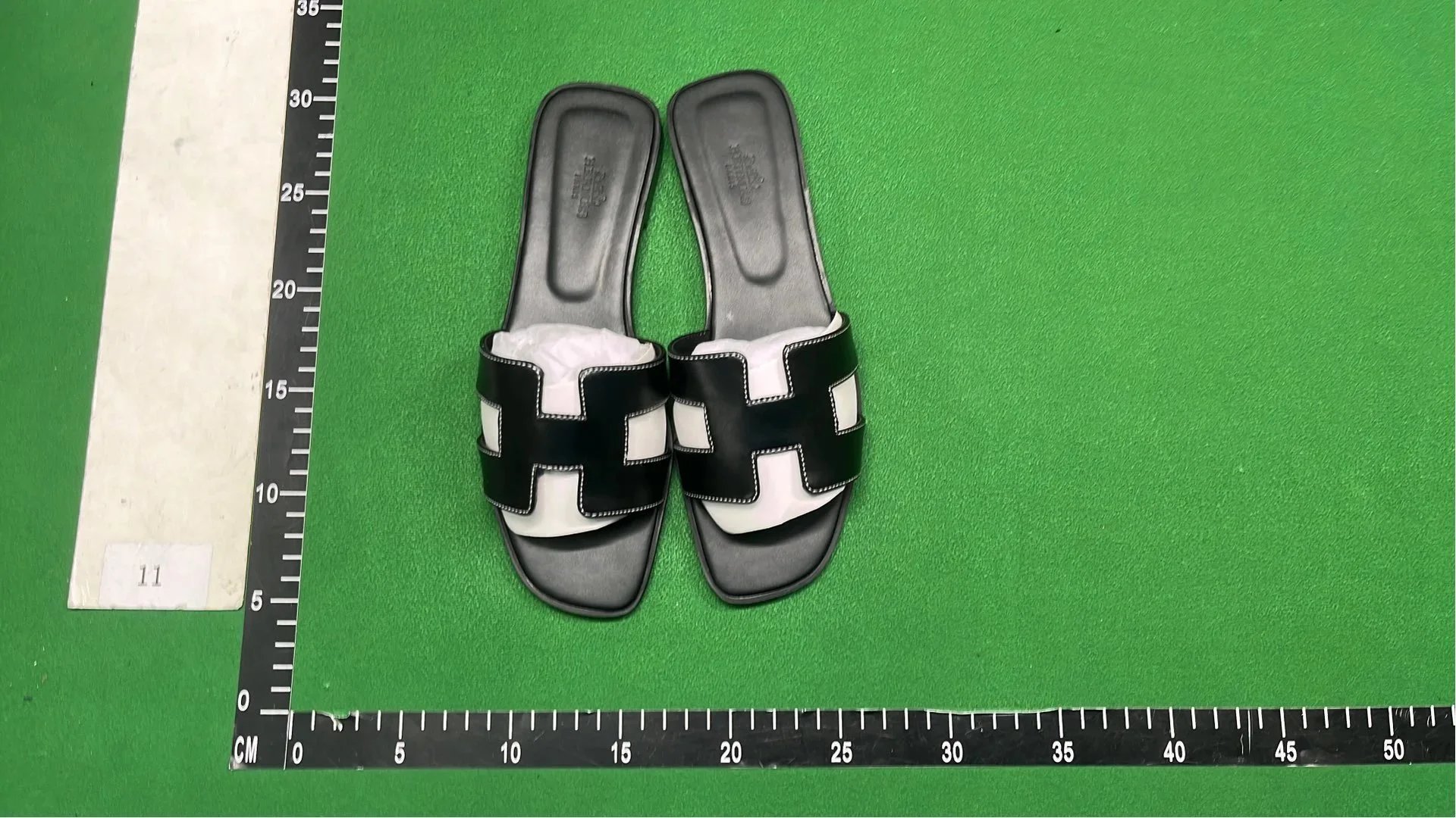 Hermès Oran Slide Pink Epsom Leather Sandals - 5