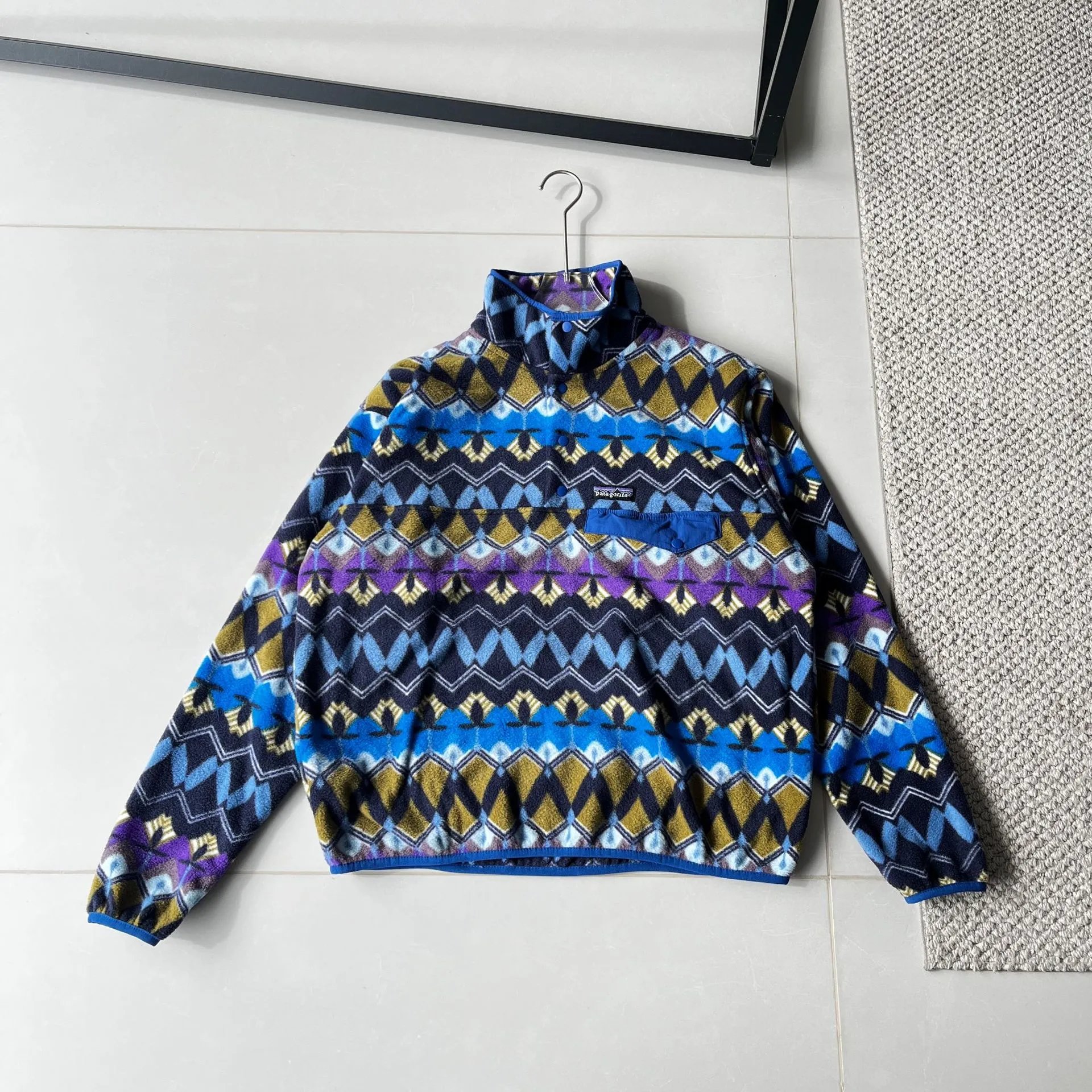 Fleece Crewneck Sweatshirt Jacket photo 2