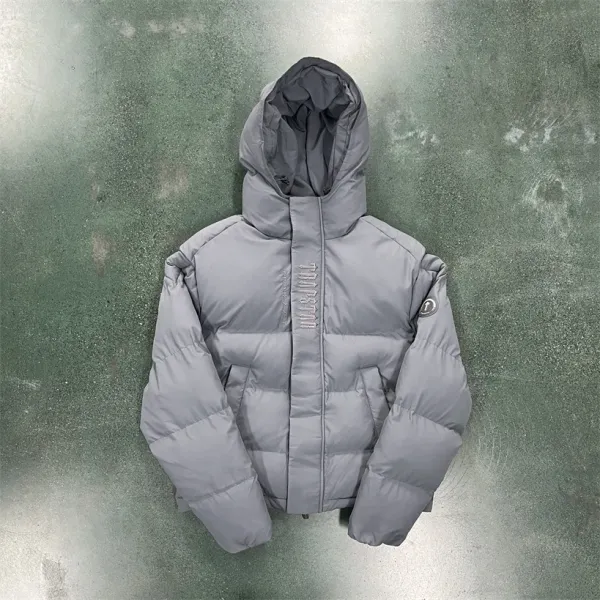 Off-White Diagonal Arrow Puffer Jacket Black Down-Jacket - 23